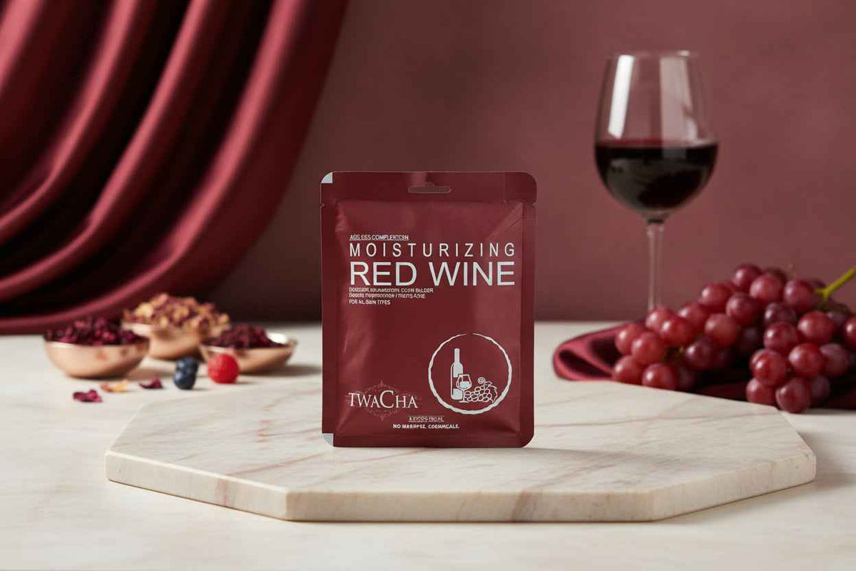 Twacha red wine 6 steps facial kit