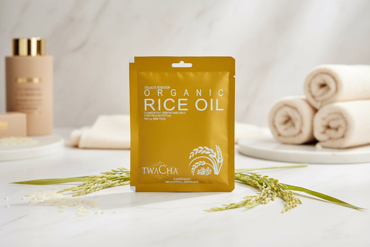 Twacha rice oil 6 steps facial kit