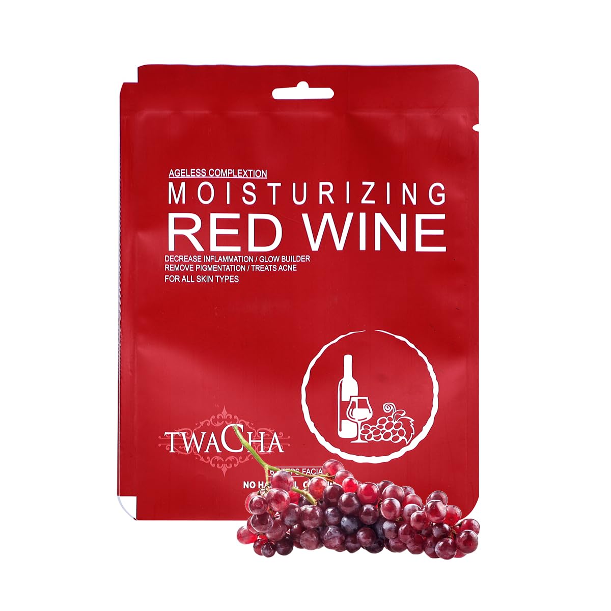 Twacha red wine facial kit