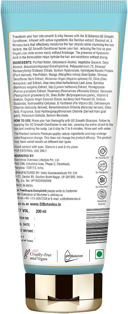 St.Botanica Go Smooth Conditioner 200ml
