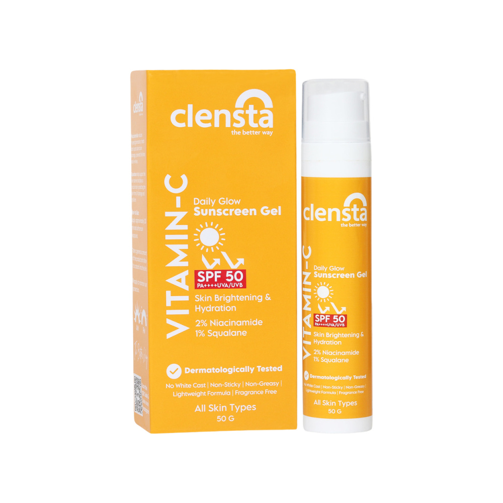 Clensta vitamin c gel sunscreen 50gm