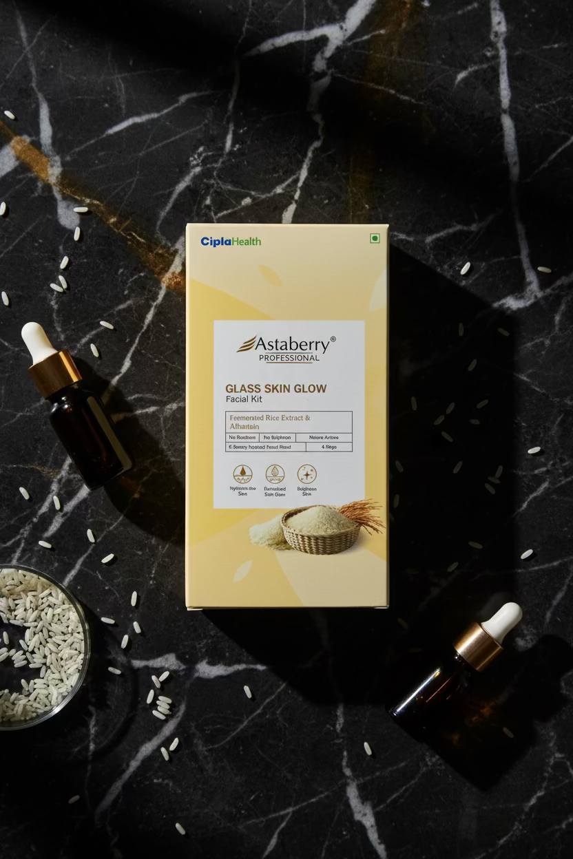 Astaberry (Glass Skin Glow Facial Kit)