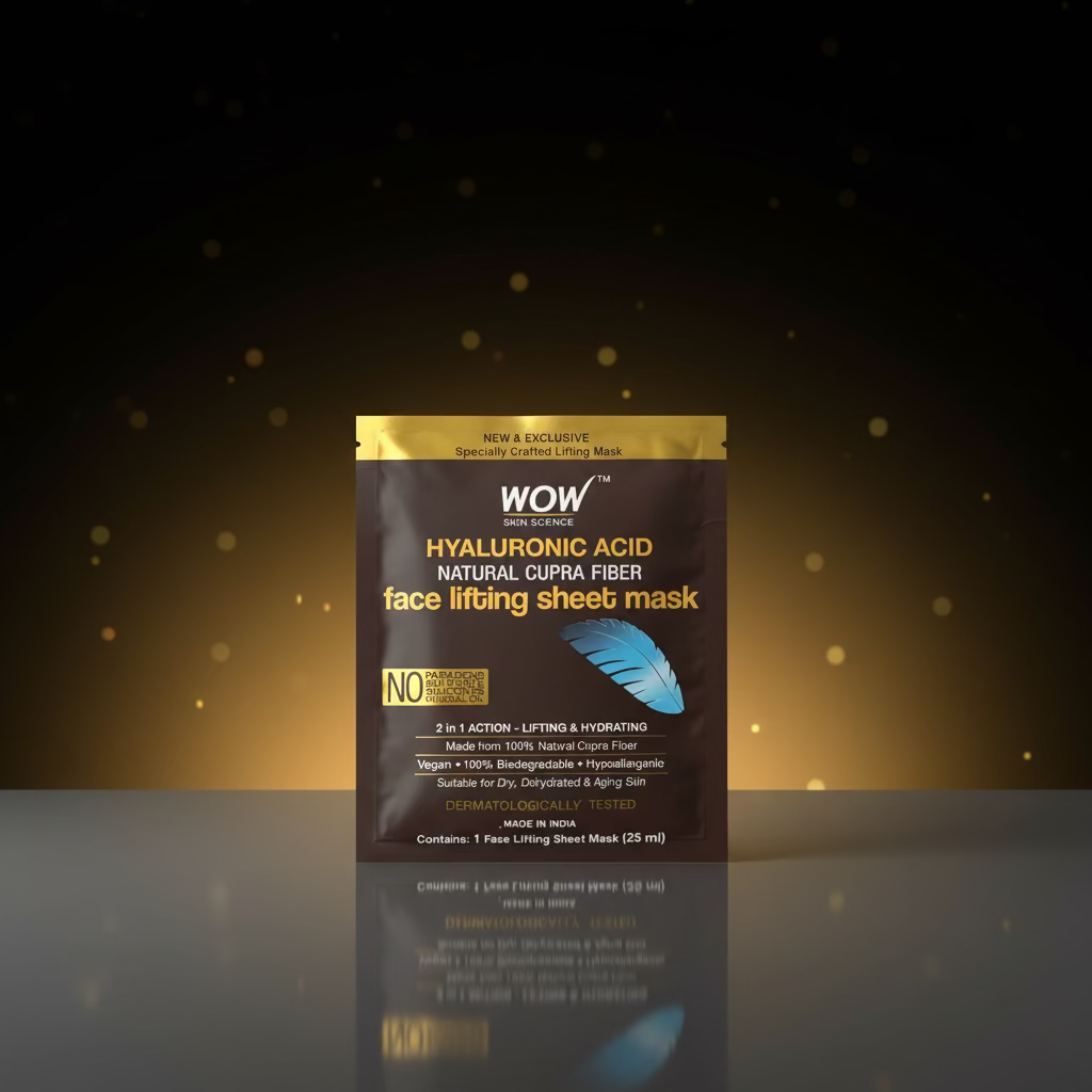 Wow hyaluronic acid sheet mask 25ml