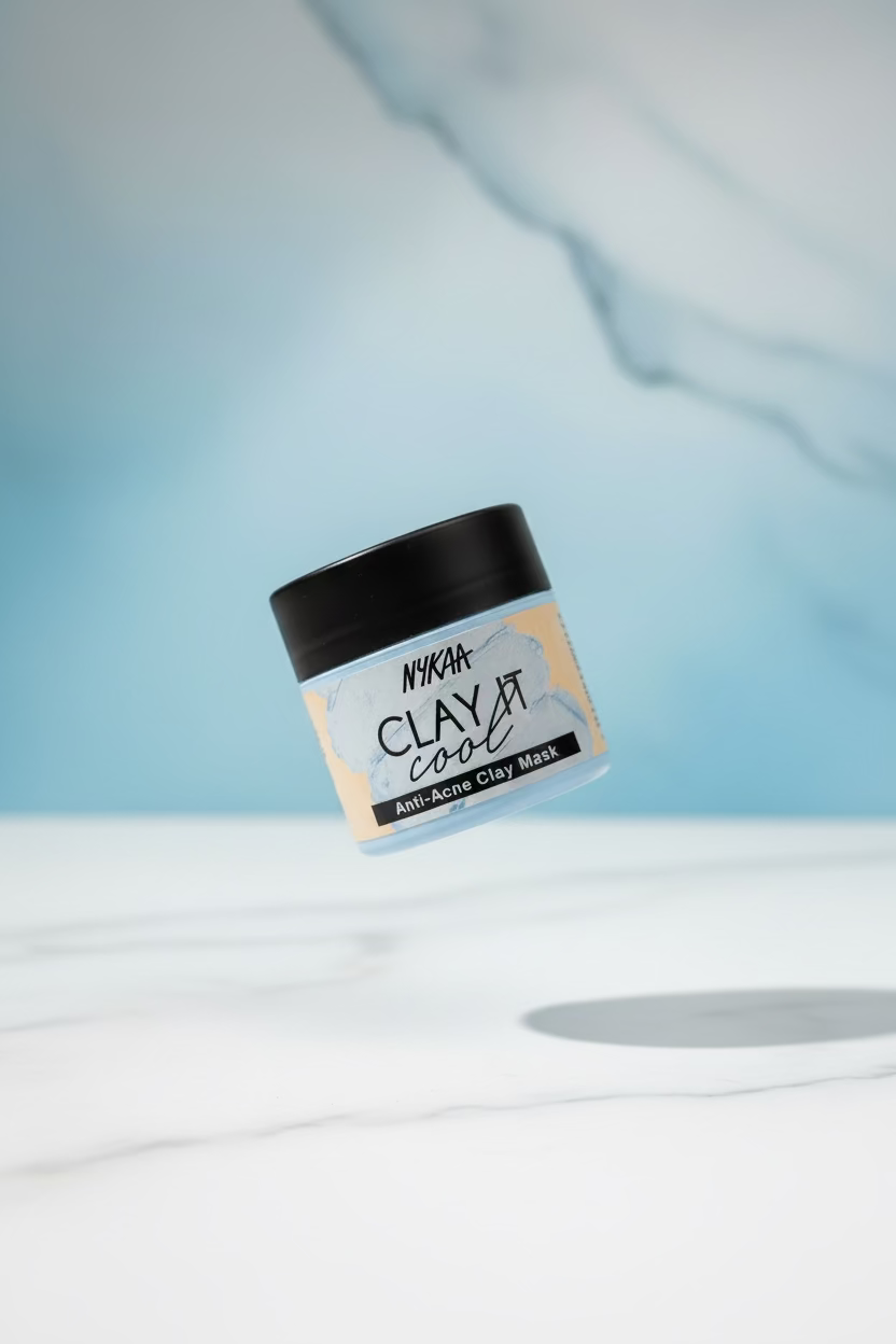 Nykaa clay it cool anti acne face mask 100gm