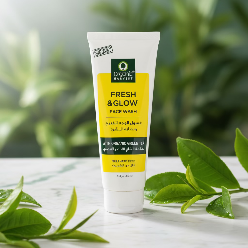 Organic Harvest fresh and glow facewash 100gm