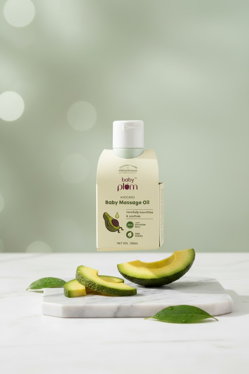Plum Avacado Baby Message Oil 100ml