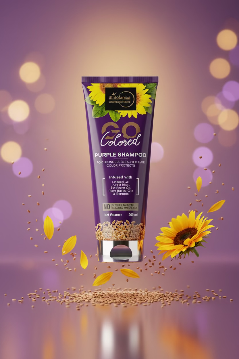 St.Botanica Go Colored Purple Shampoo 200ml