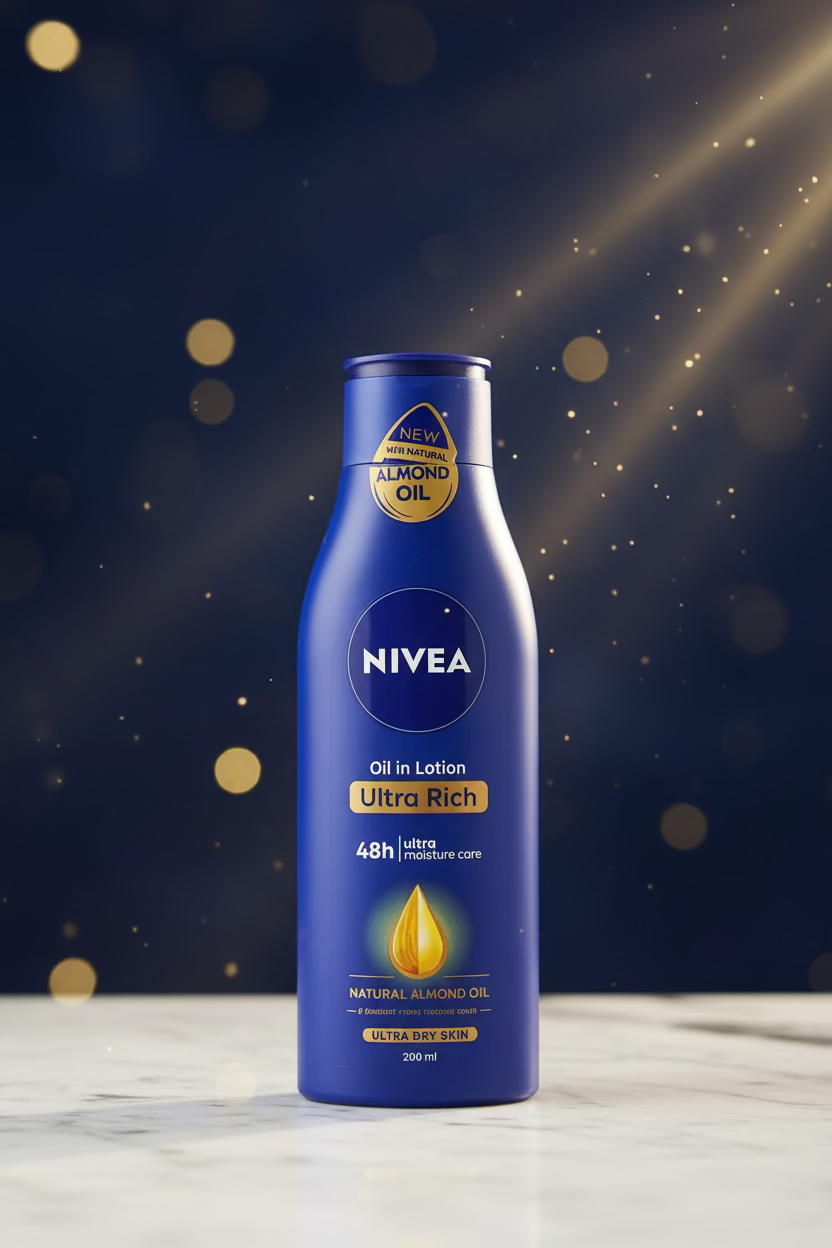Nivea Almond Oil Body Lotion 200ml