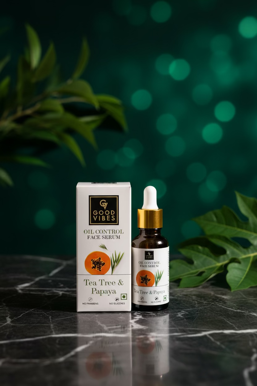 Good Vibes Tea Tree & Papaya Face Serum 30ml Tp online store
