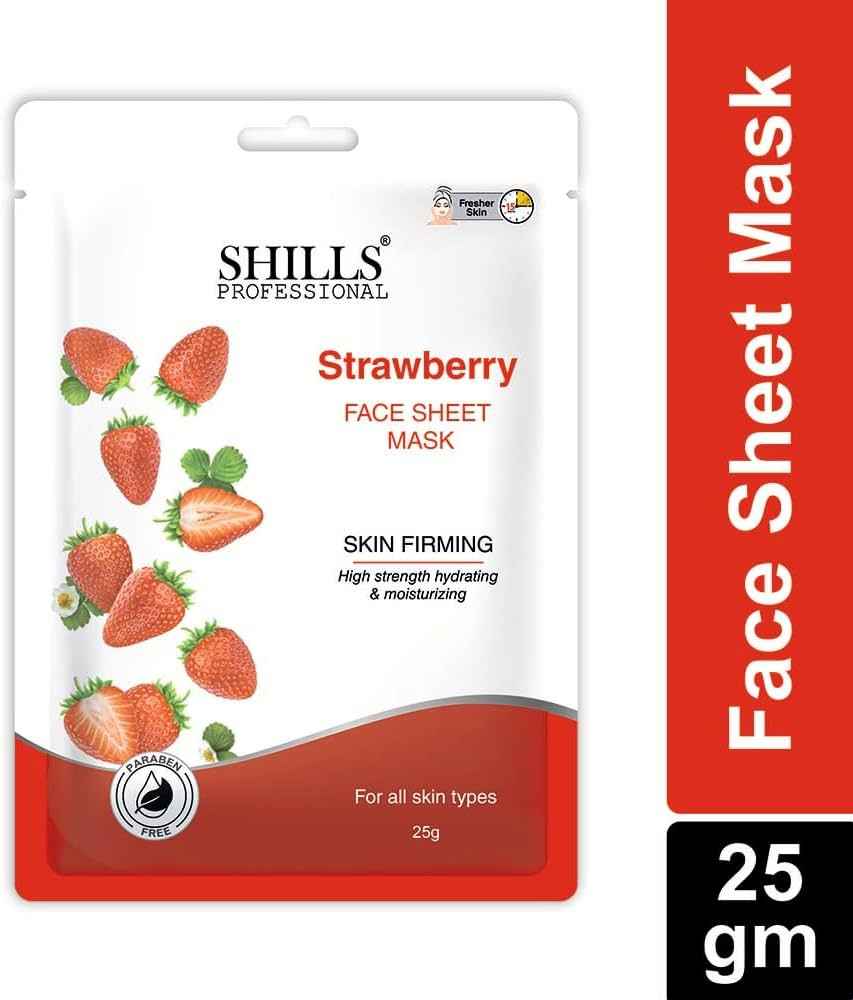 Shills Professional Strawberry Face Sheet Mask 25gm