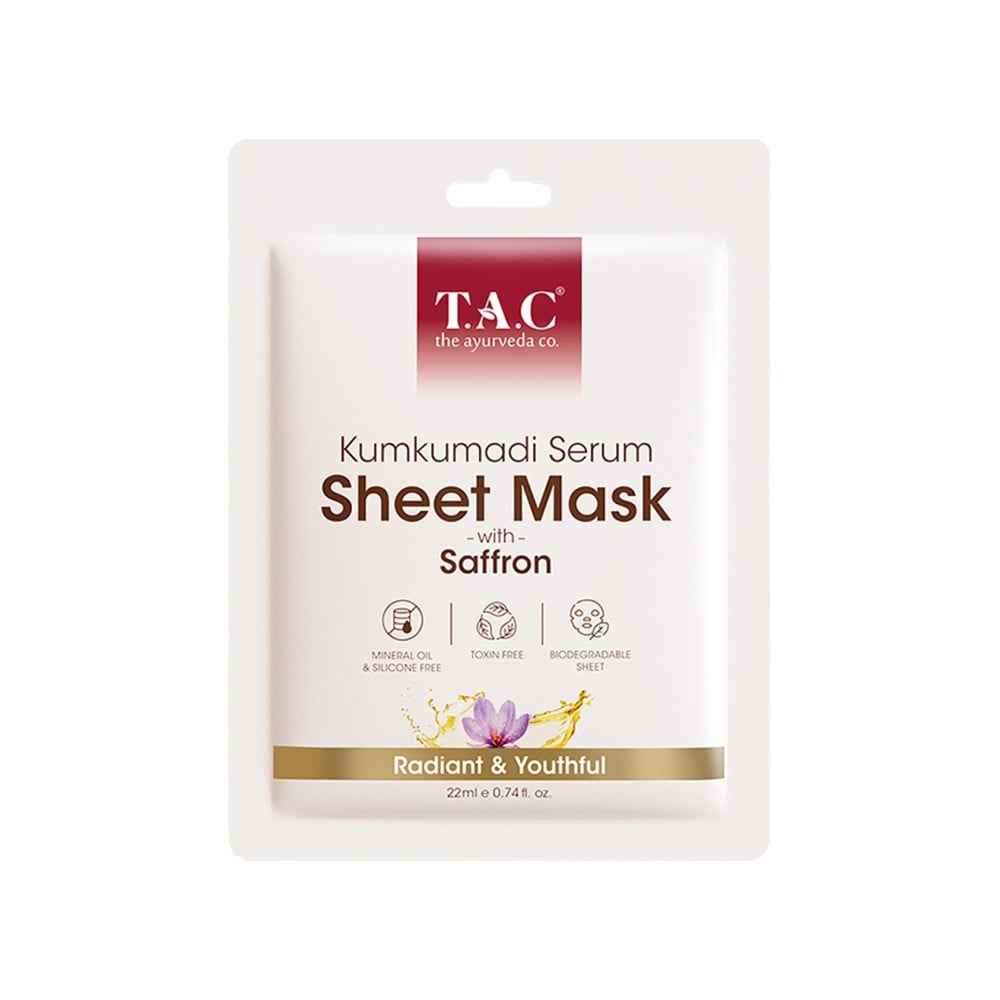 TAC Kumkumadi Serum Sheet Mask 22ml