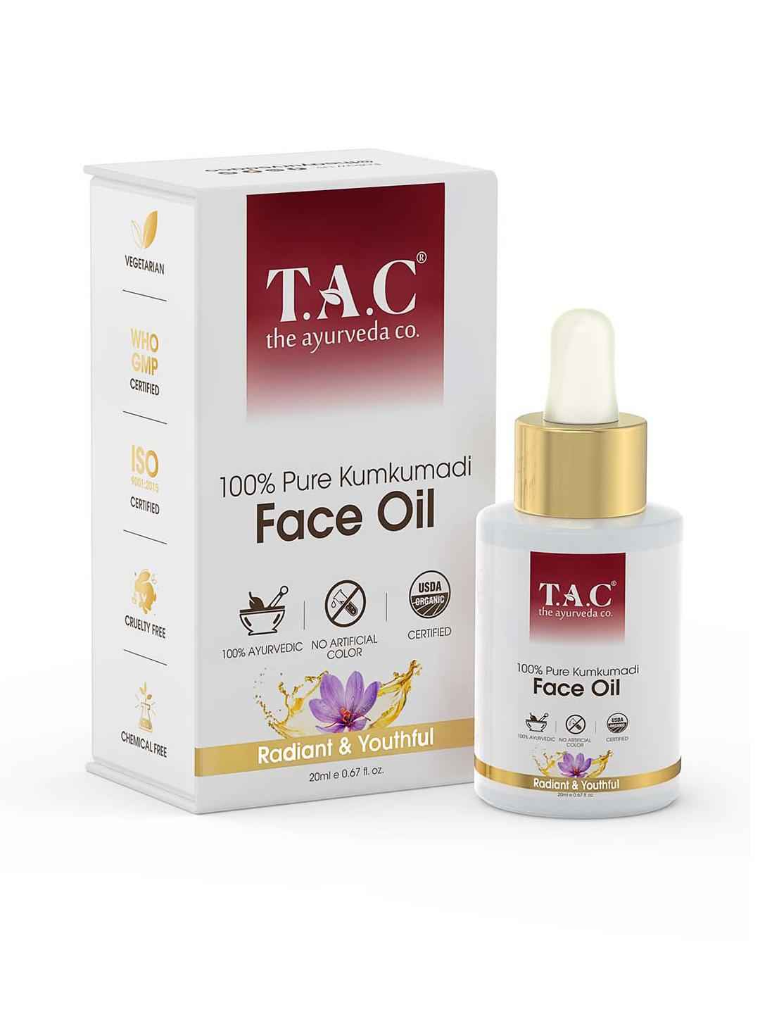 TAC Kumkumadi Face Oil 20ml