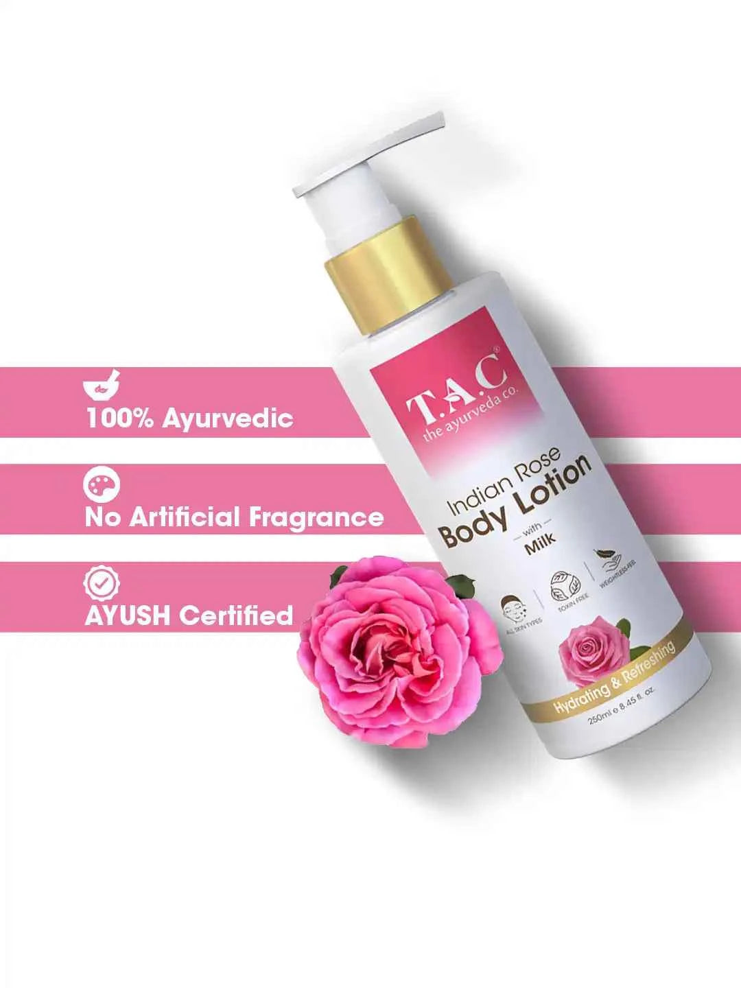 TAC Indian Rose Body Lotion 250ml
