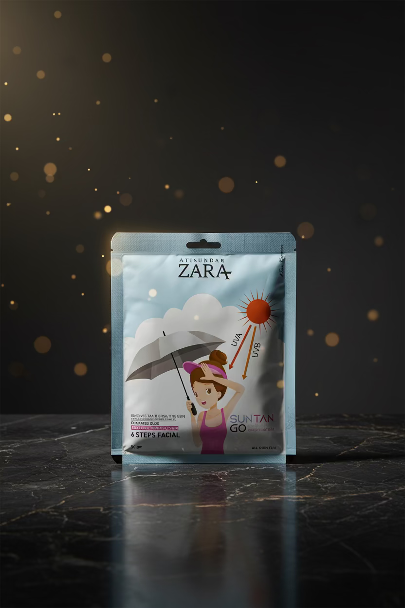 Zara 6 Steps Suntan Go Facial kit 53gm