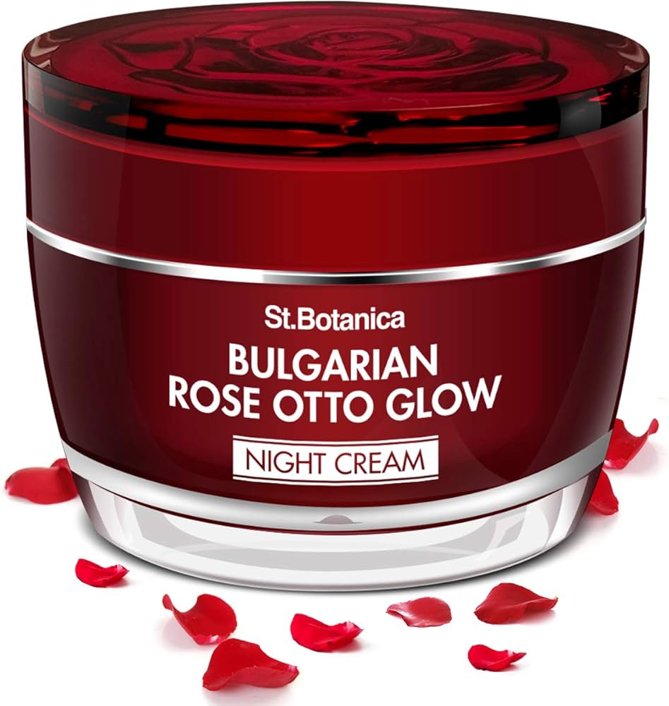 St.Botanica Bulgarian Rose Otto Glow Night Cream 50gm
