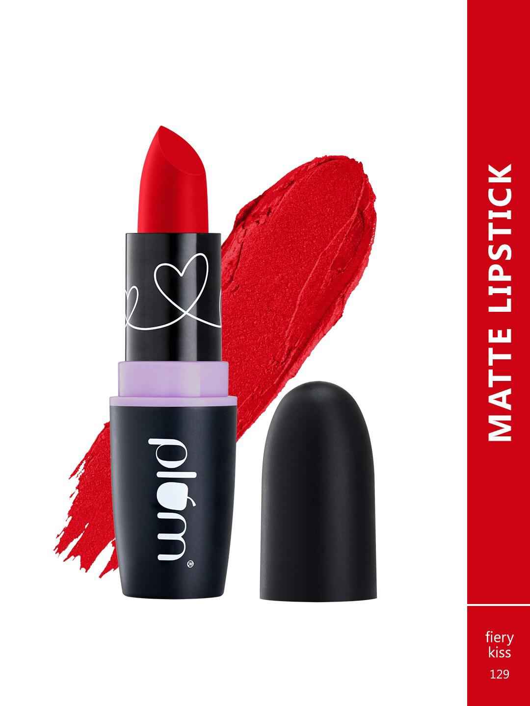 Plum matterfic pigmented lipstick shade - 129