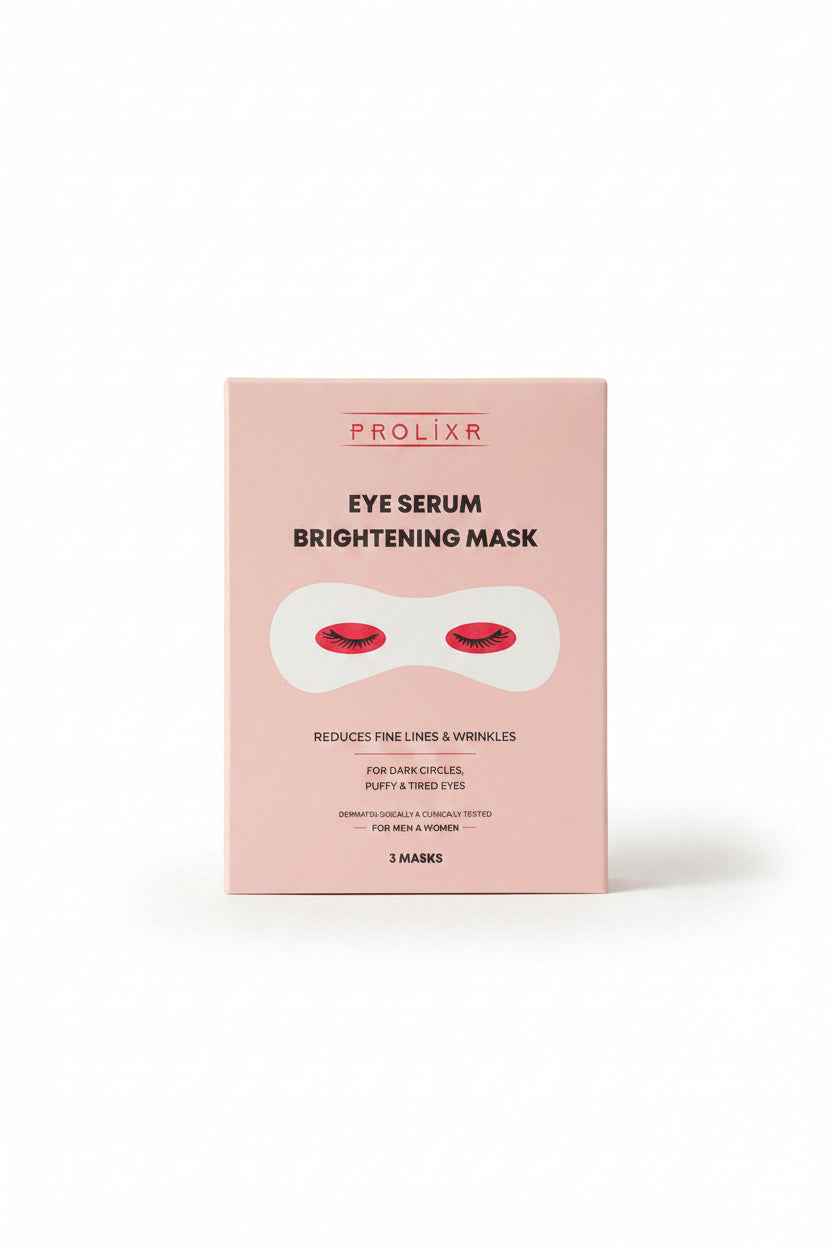 Prolixr eye serum brightening mask 3 masks