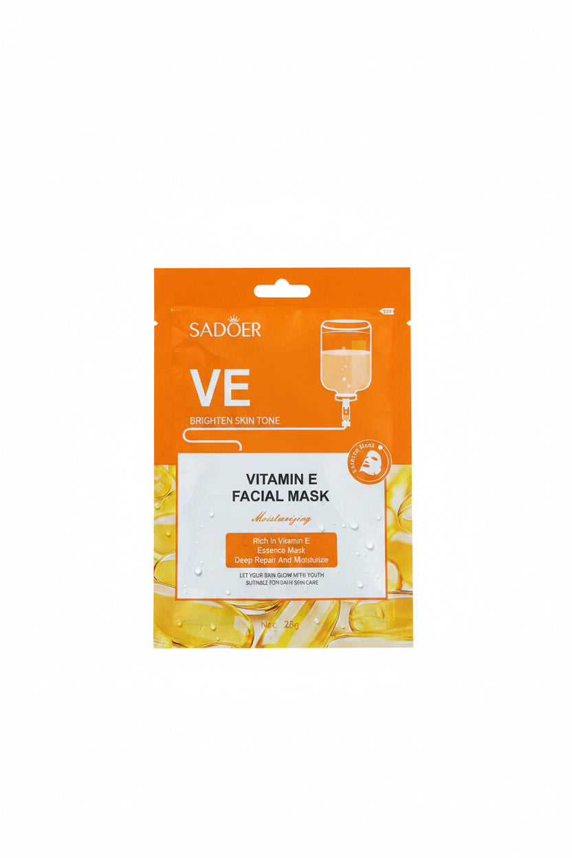 Sadoer vitamin E facial mask moisturizing 25 g
