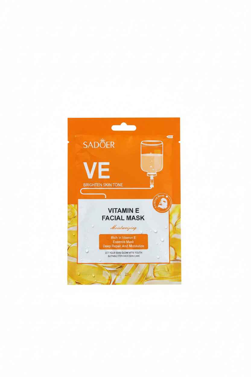 Sadoer vitamin E facial mask moisturizing 25 g