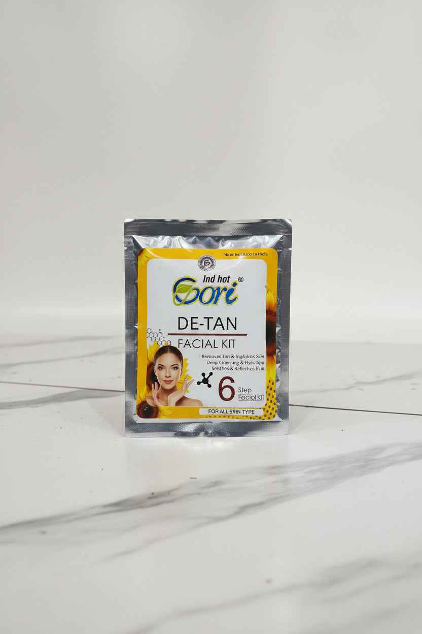 GORI (DE-TAN) Facial Kit For AllSkin Type 6 step 90gm