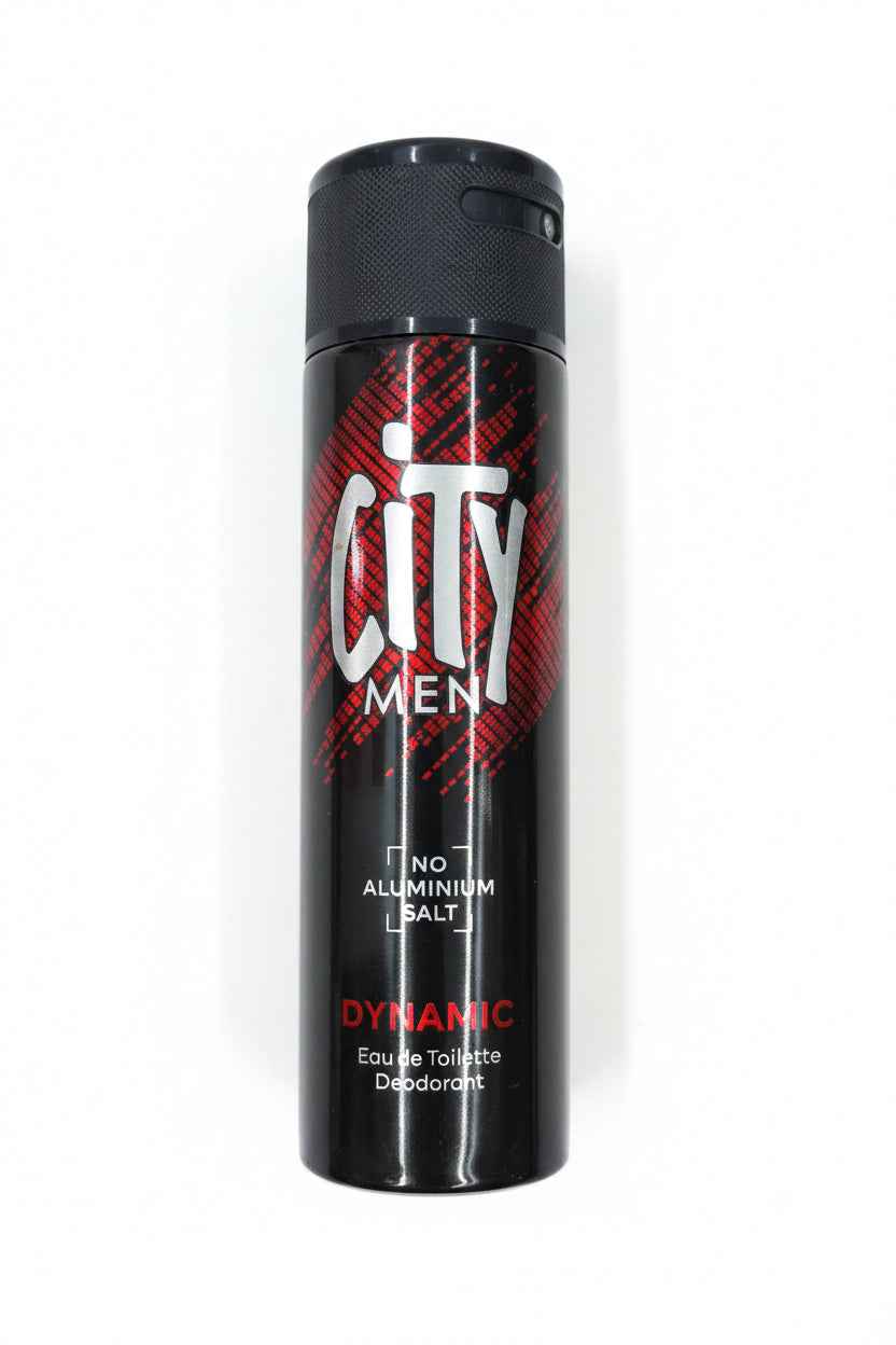 City Men Eau De Toilette Deodorant ( DYNAMIC) 200ml