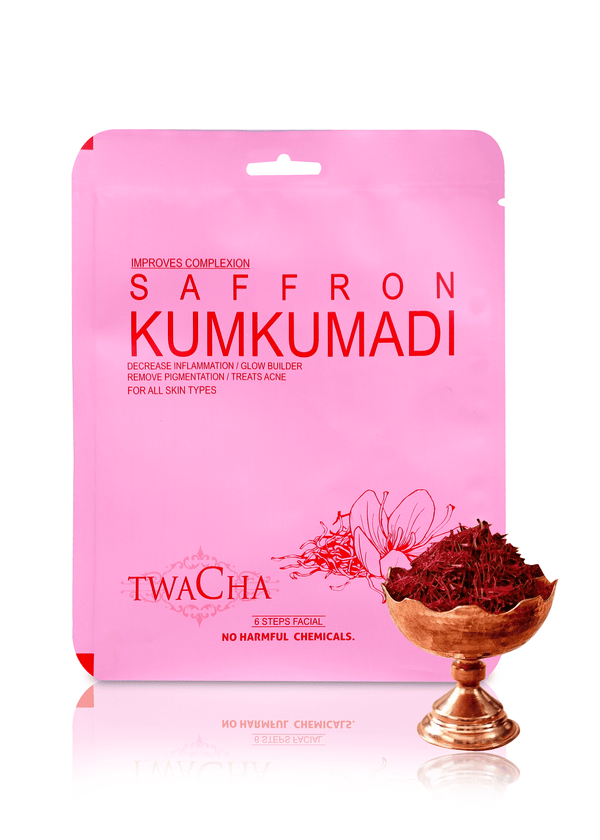 Twacha safron kumkumadi facial kit