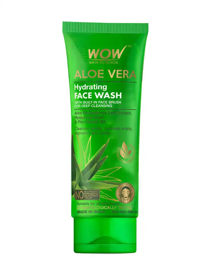 Wow aloevera facewash 100ml