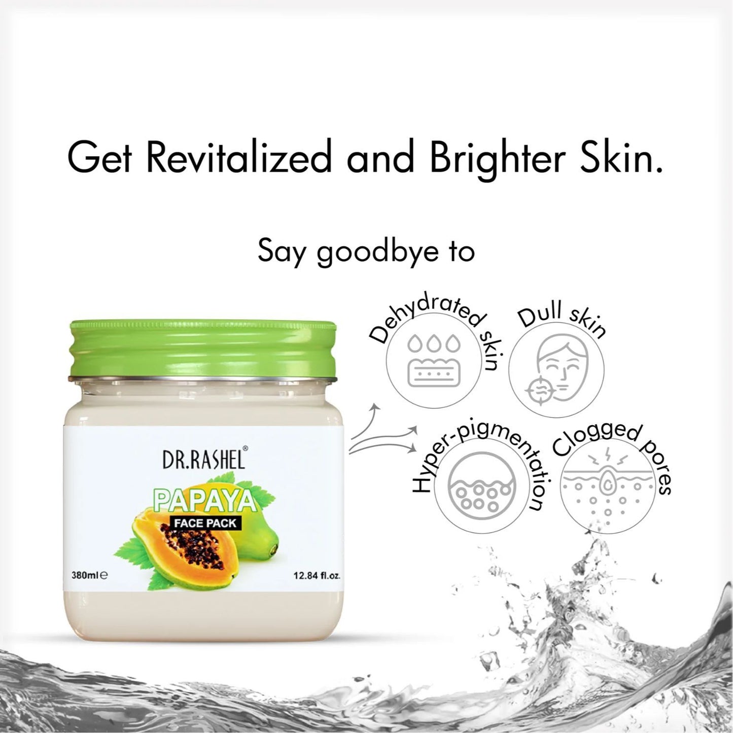 DR.RASHEL
Brightening Papaya Face Pack For All Skin Type (380 ml)