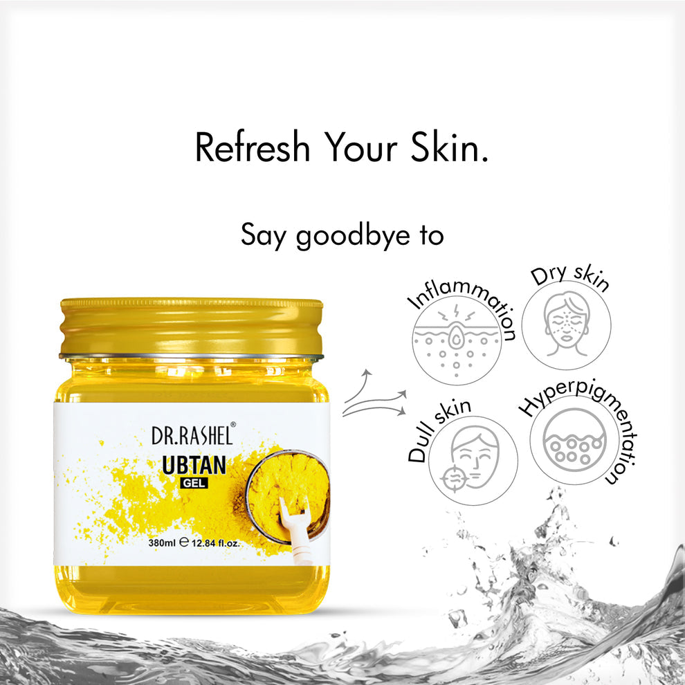 DR.RASHEL
Glowing Ubtan Gel For All Skin Types (380 ml)