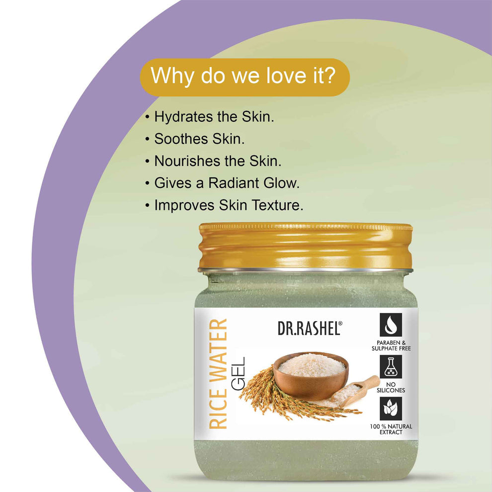 DR RASHEL Rice Water Face & Body Gel 380ml