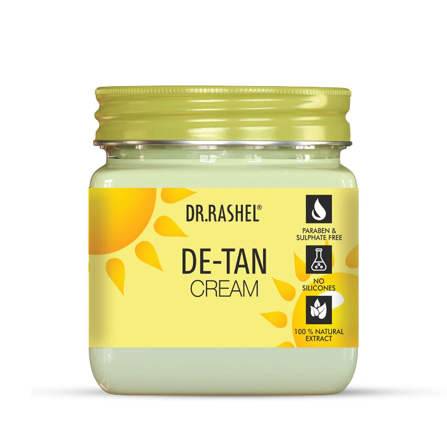 DR.RASHEL
Anti-Tanning De-Tan Face and Body Cream For All Skin Types (380 ml)