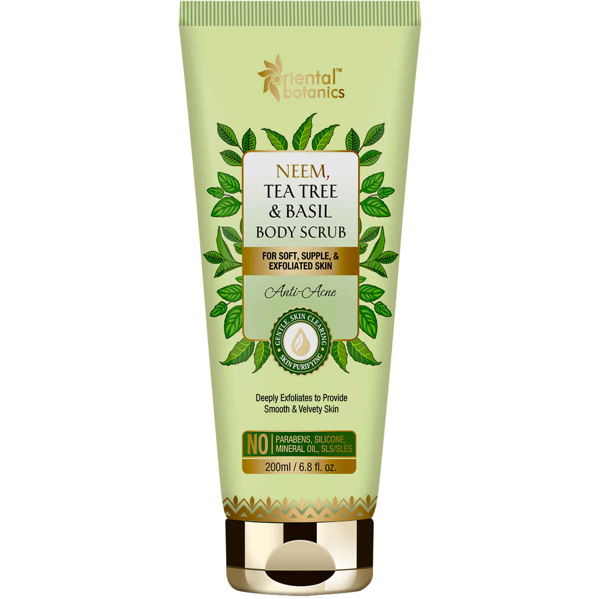 St.Botanica
Neem, Tea Tree And Basil Anti Acne Body Scrub (200 ml)