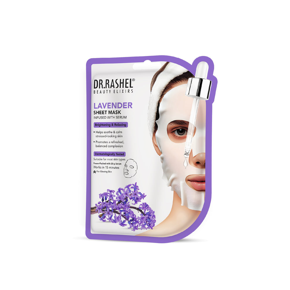 Dr Rashel Lavender Serum Sheet Mask 20gm