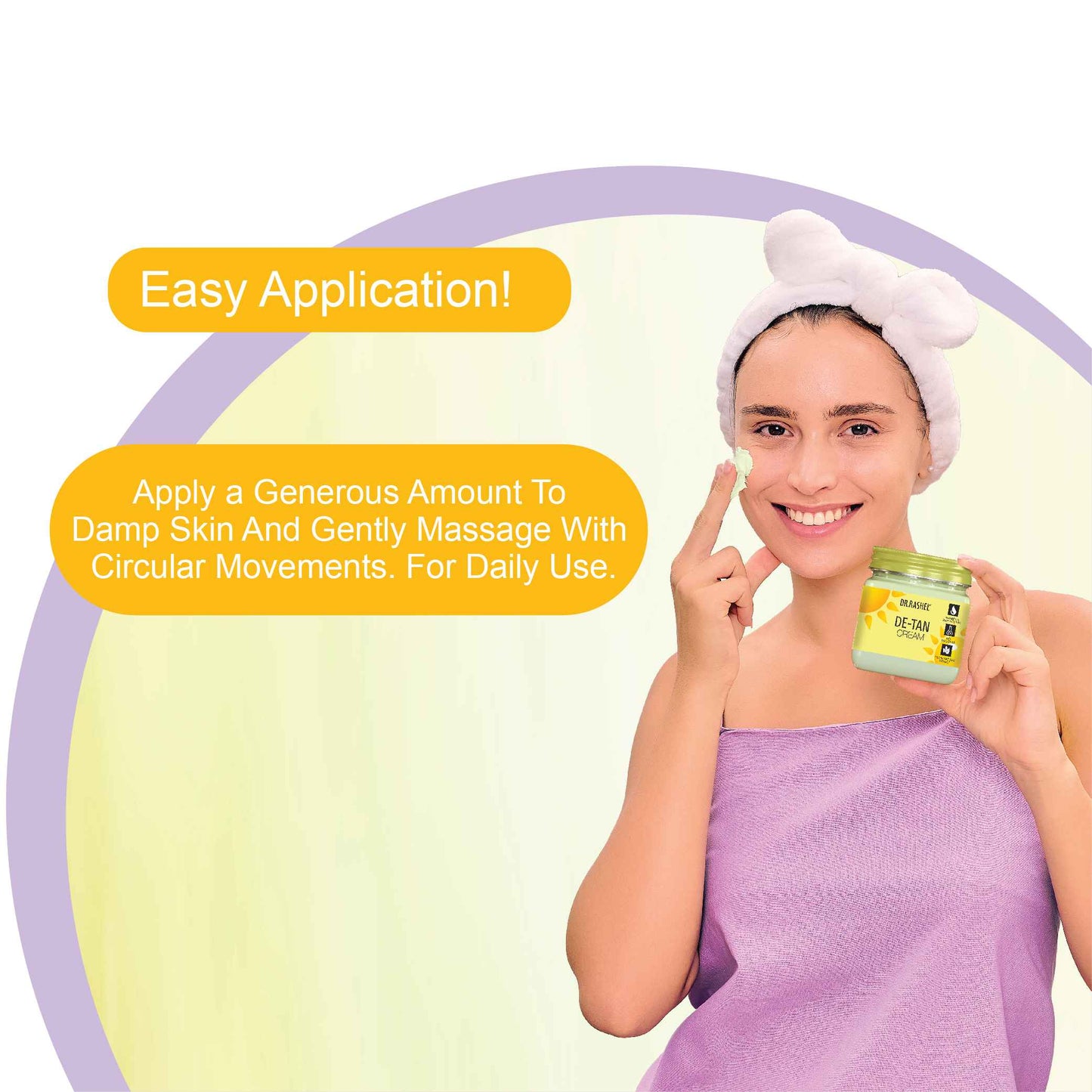 DR.RASHEL
Anti-Tanning De-Tan Face and Body Cream For All Skin Types (380 ml)