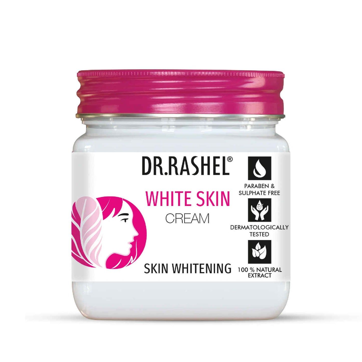DR.RASHEL
Skin Whitening Face and Body Cream For All Skin Types (380 ml)