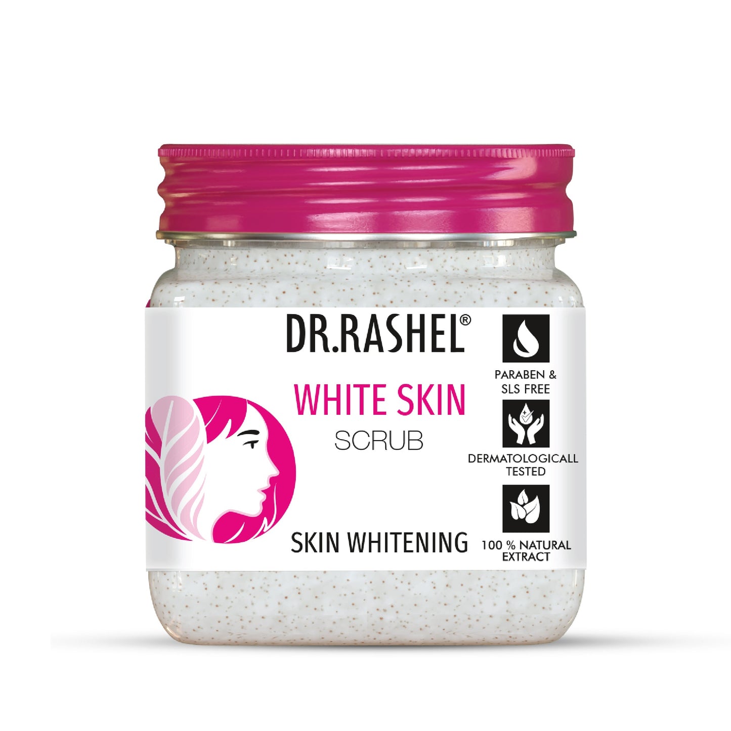 DR.RASHEL
Skin Whitening Face and Body Scrub For All Skin Types (380 ml)