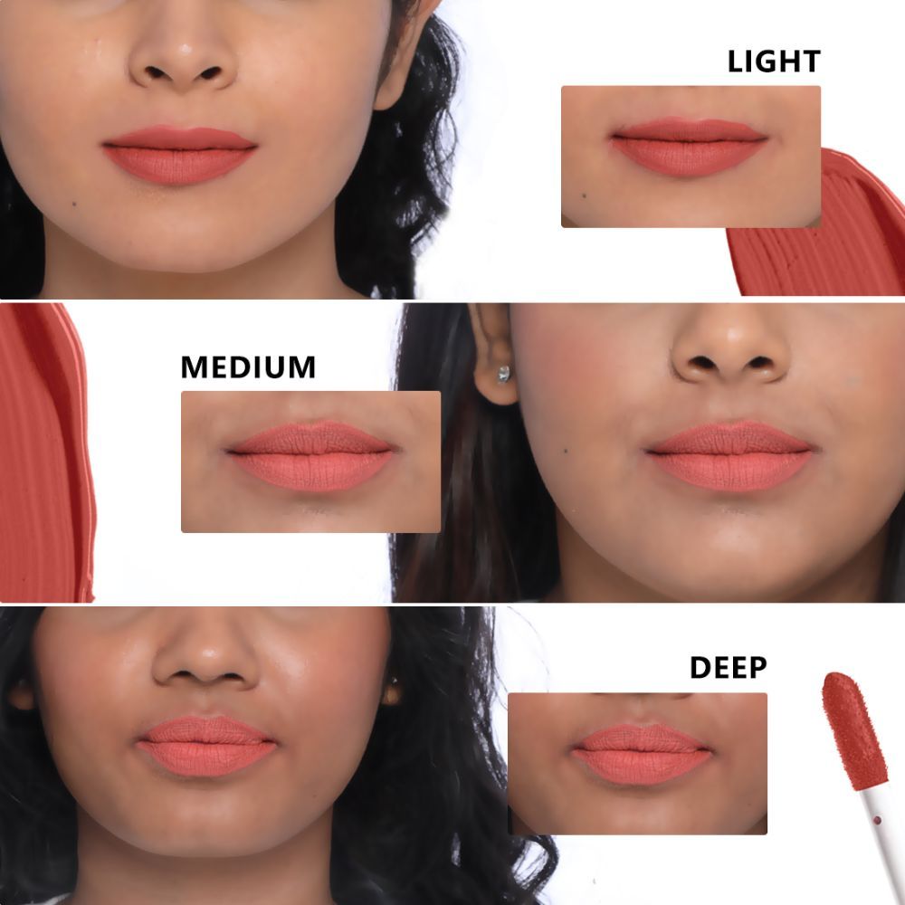 Plum
Matte In Heaven Liquid Lipstick|Cinnamon Pop - 123
