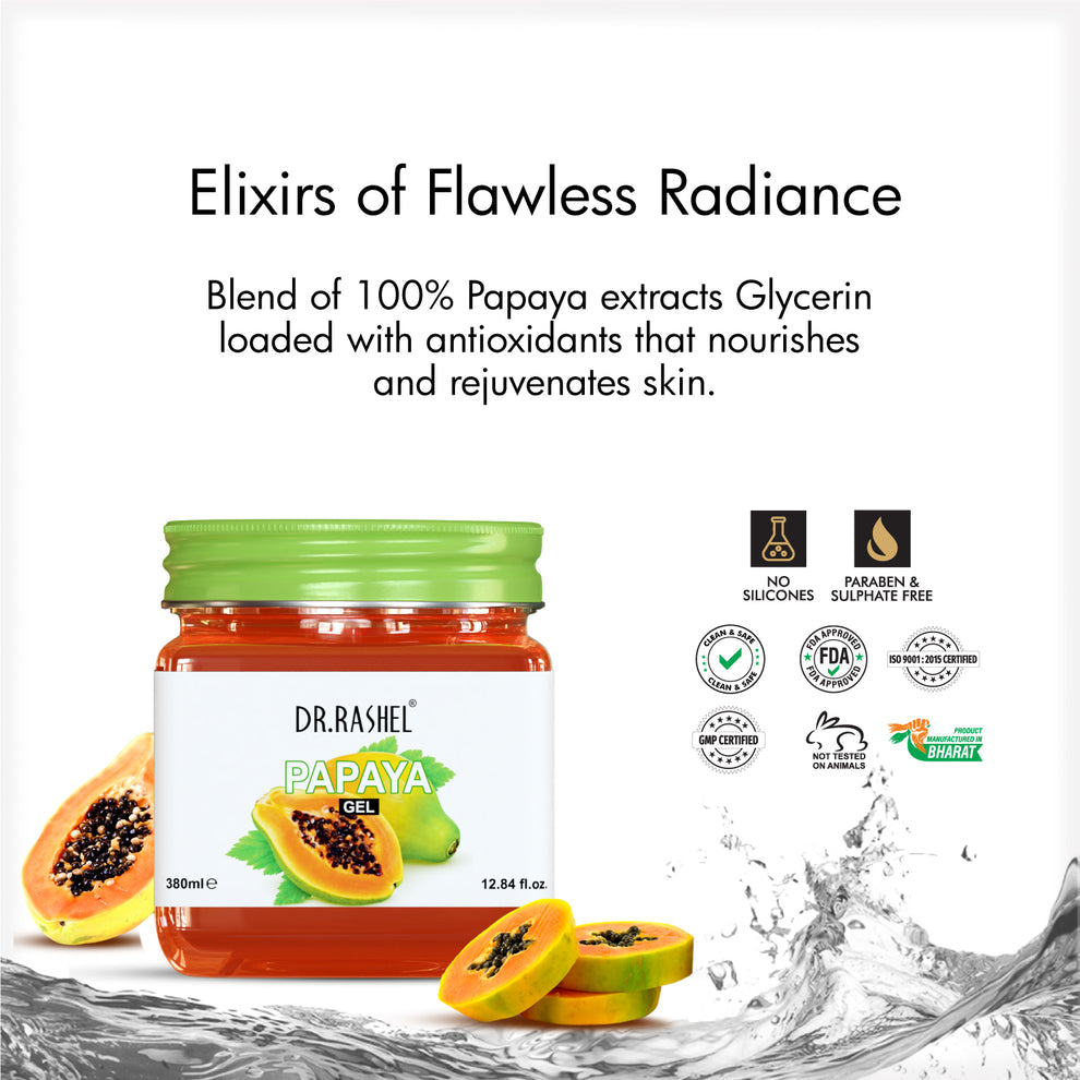 DR.RASHEL
Brightening Papaya Gel For All Skin Types (380 ml)