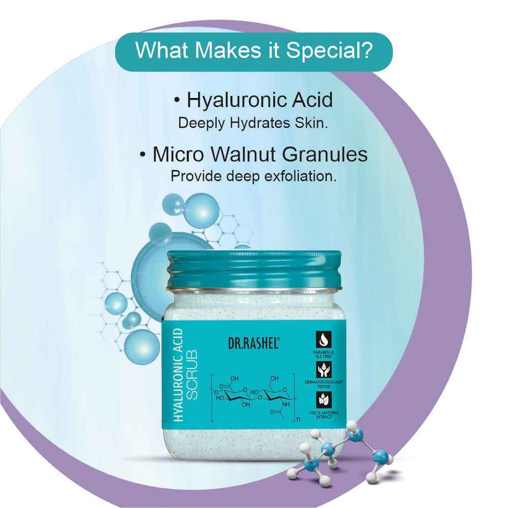 Dr Rashel Hyaluronic Face & Body Scrub 380ml