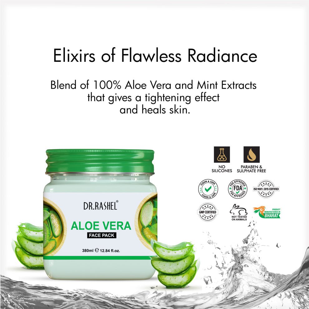 Dr Rashel Aloevera Face Pack 380ml