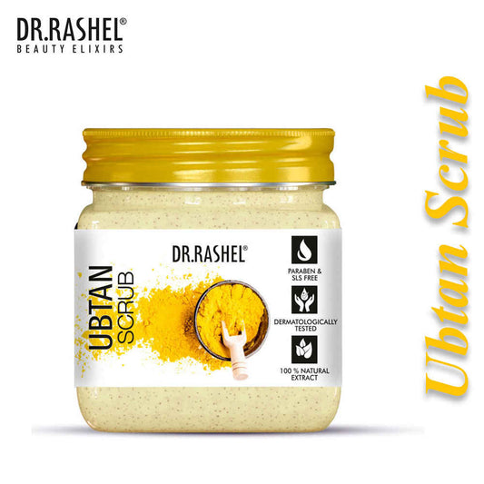 DR.RASHEL
Glowing Ubtan Face and Body Scrub For All Skin Types (380 ml)