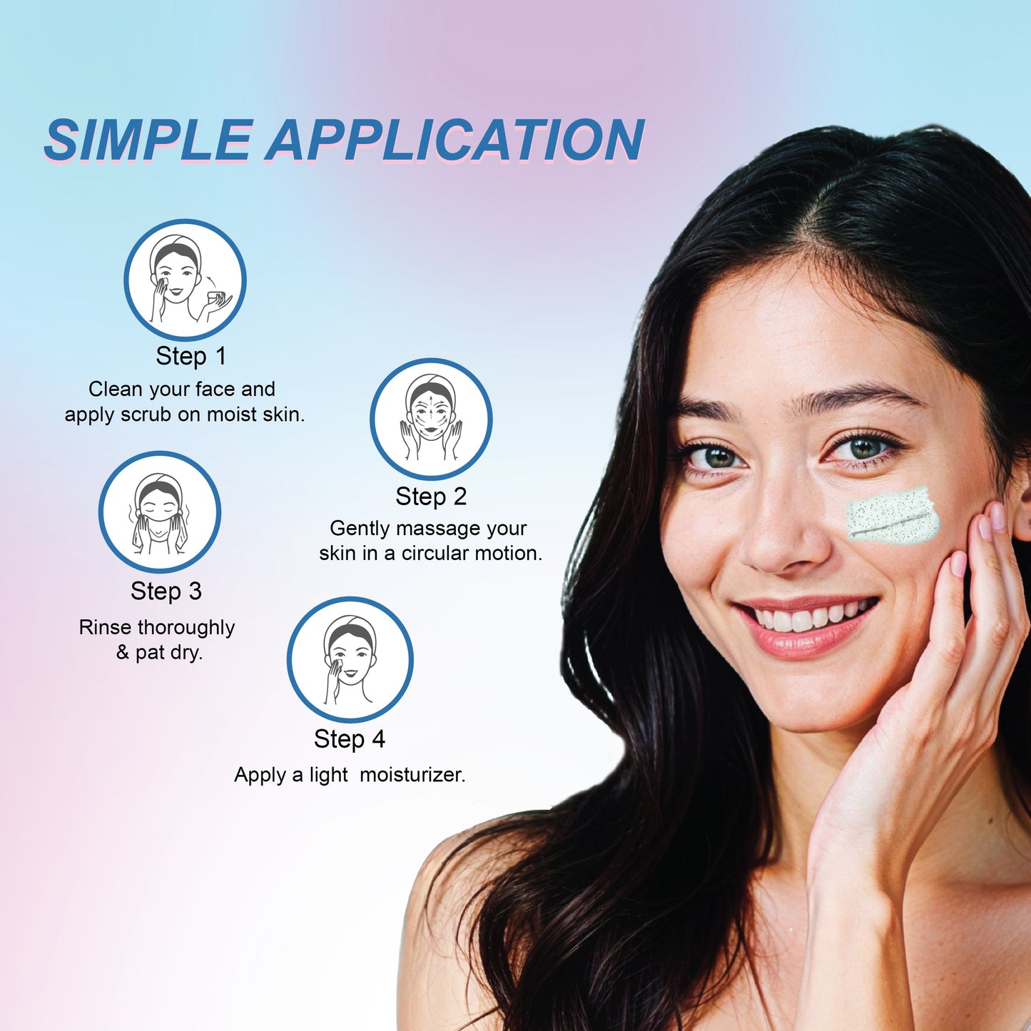 Dr rashel Korean Glass Skin Essence Scrub - 380 ml
