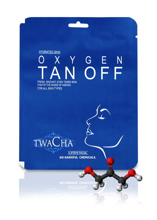 Twacha oxygen tan off facial kit