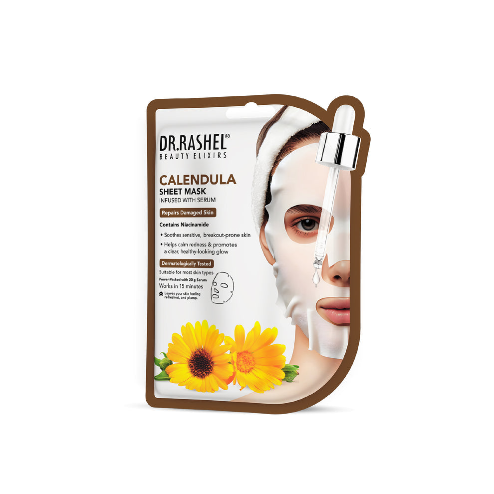Dr Rashel Calendula Serum Sheet Mask 20gm