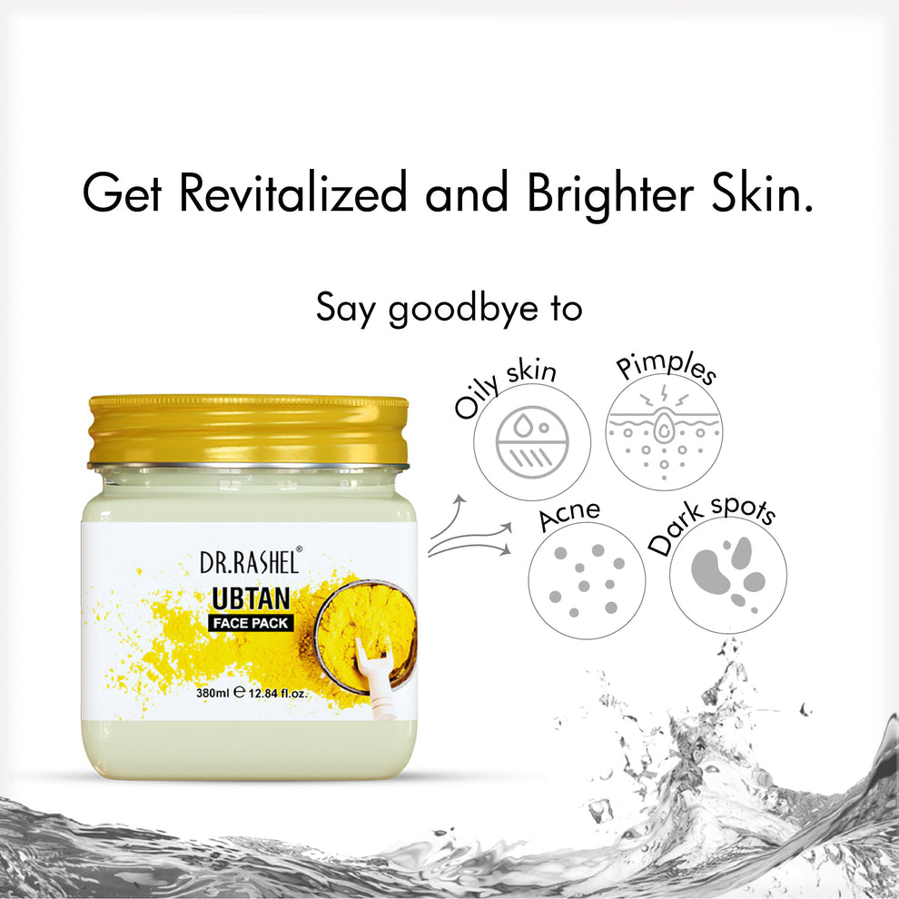 Dr rashel Ubtan Face Pack (haldi) - 380 ml