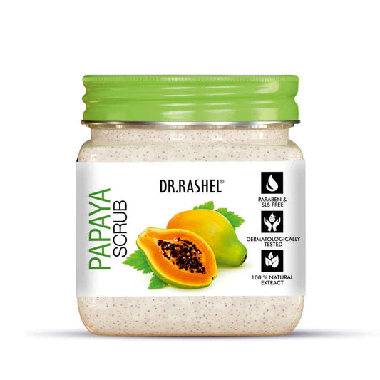 DR.RASHEL
Brightening Papaya Face and Body Scrub For All Skin Types (380 ml)