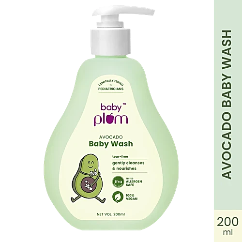 Plum avacado baby wash 200ml