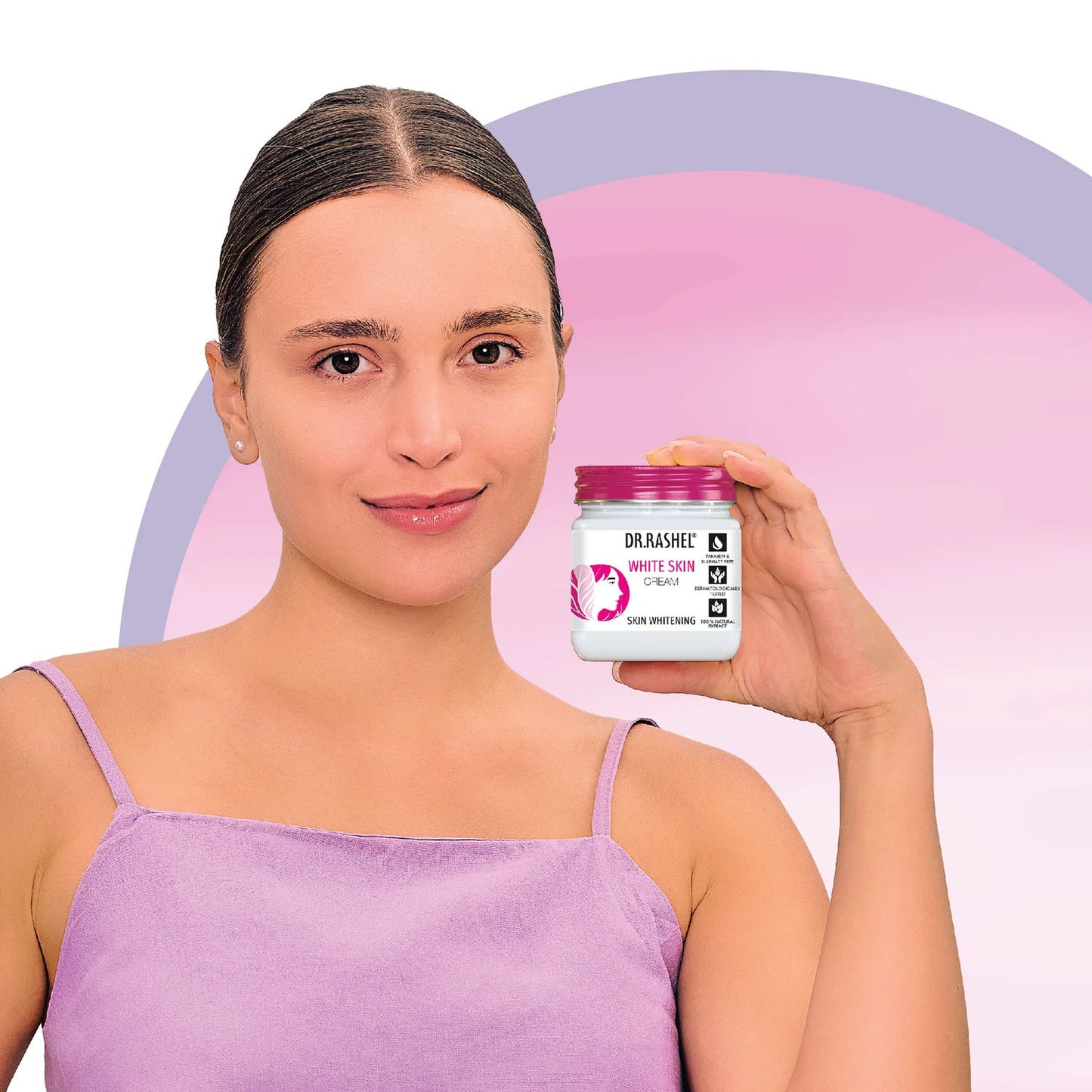 DR.RASHEL
Skin Whitening Face and Body Cream For All Skin Types (380 ml)