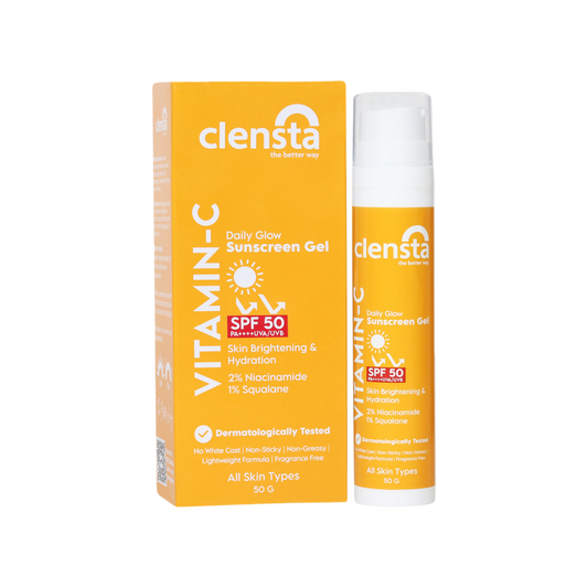 Clensta vitamin c gel sunscreen 50gm