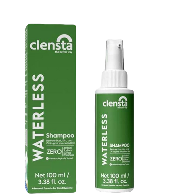 Clensta waterless hair shampoo 100ml